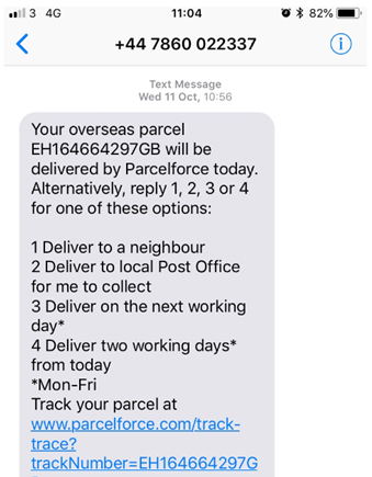 notification-DPD