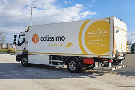 Visuel - Camion électrique Colissimo