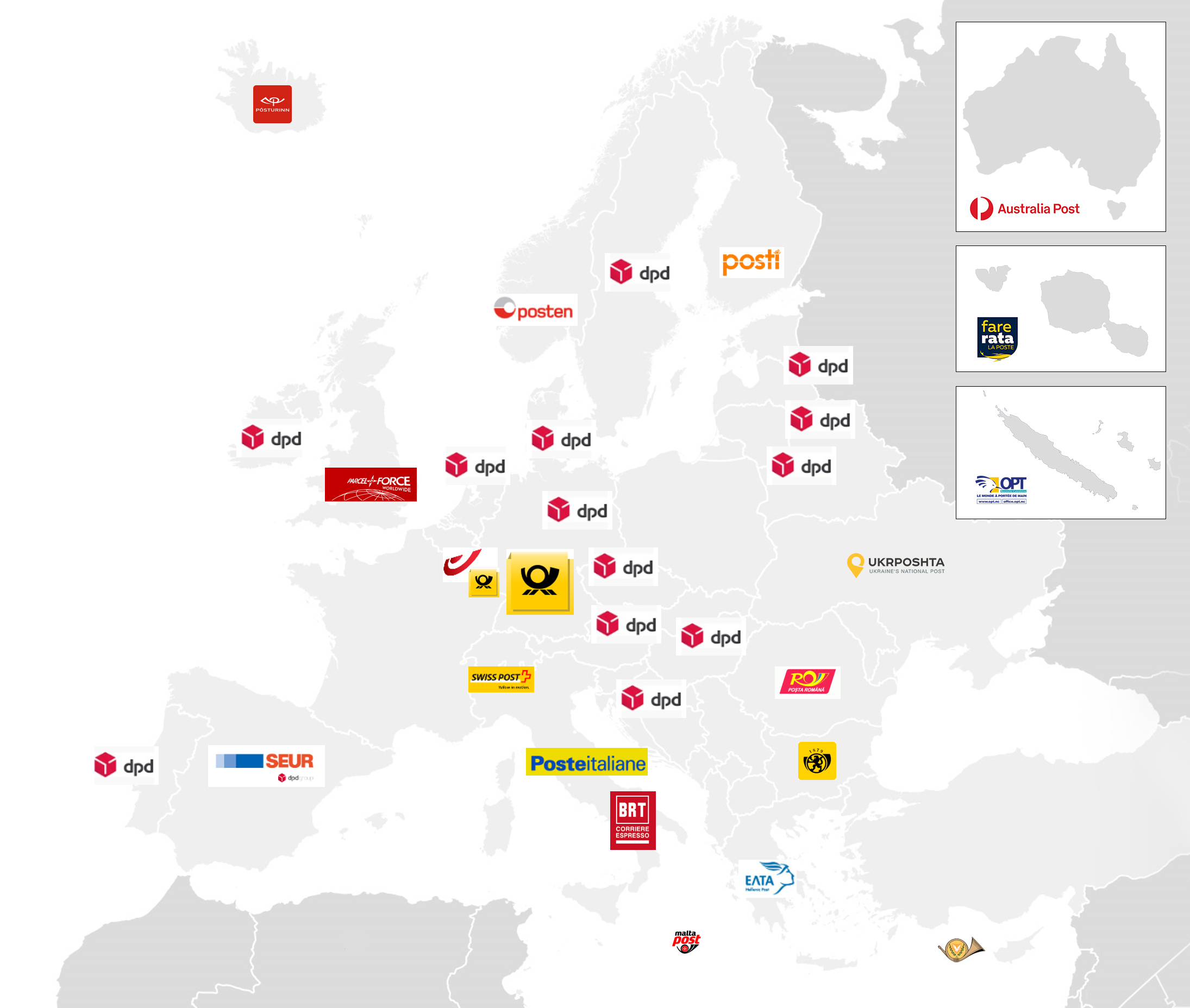 Carte réseau partenaire