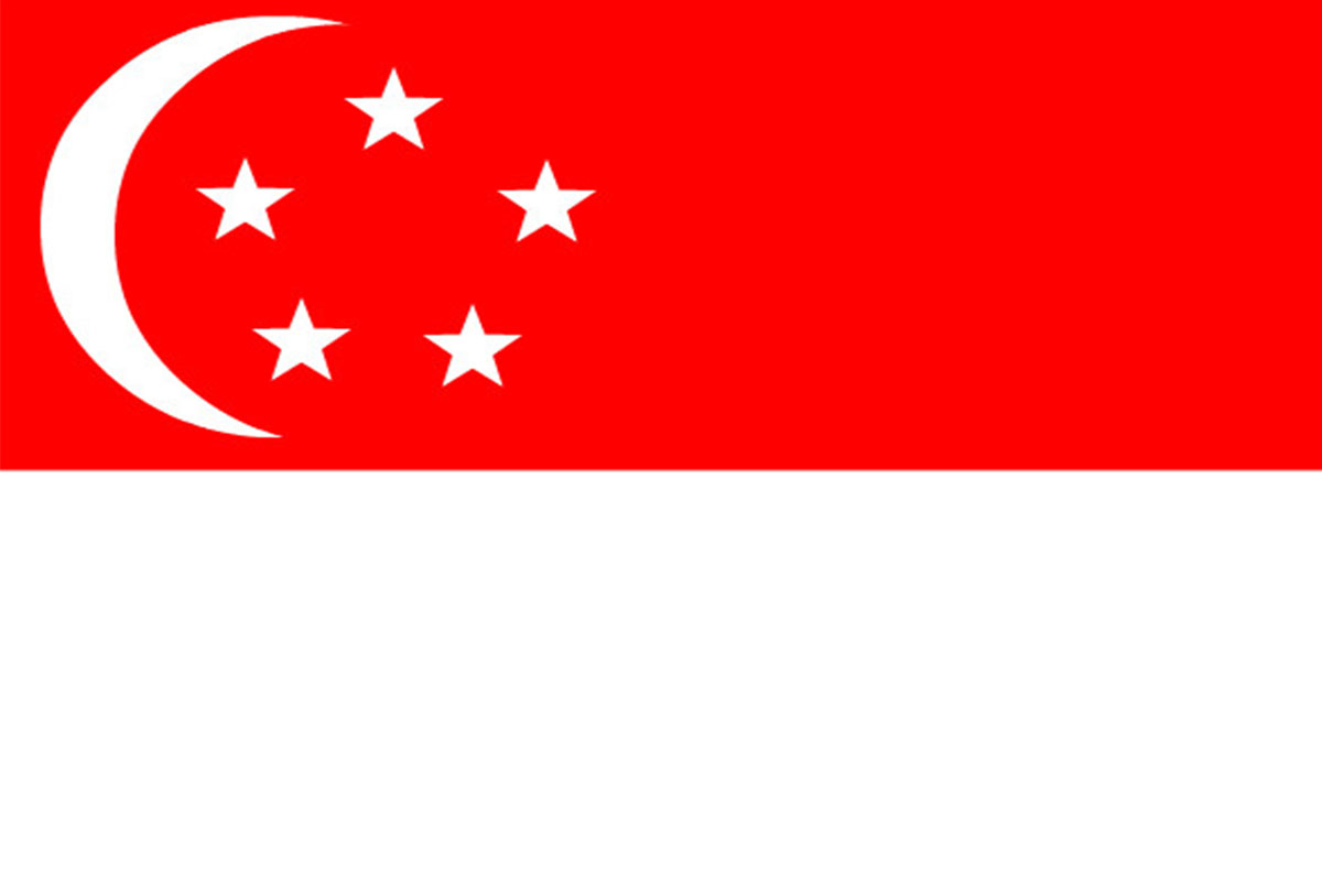 Drapeau SINGAPOUR