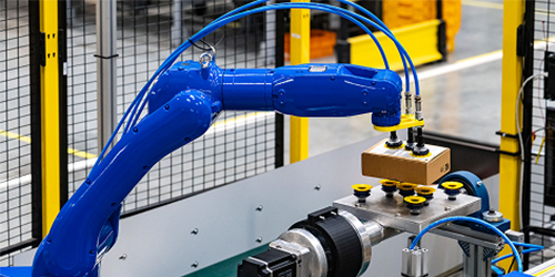 Visuel - Notre réseau industriel - Bras robotisés