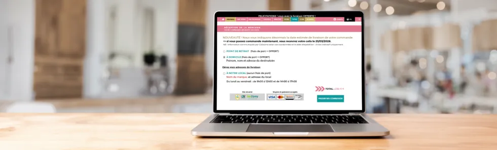 Slider - Webservice date de livraison