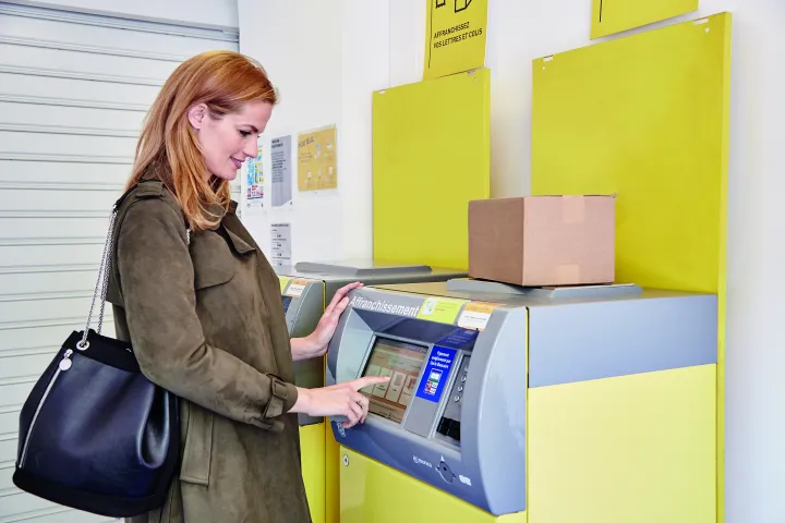Imprimer une étiquette retour depuis un automate La Poste