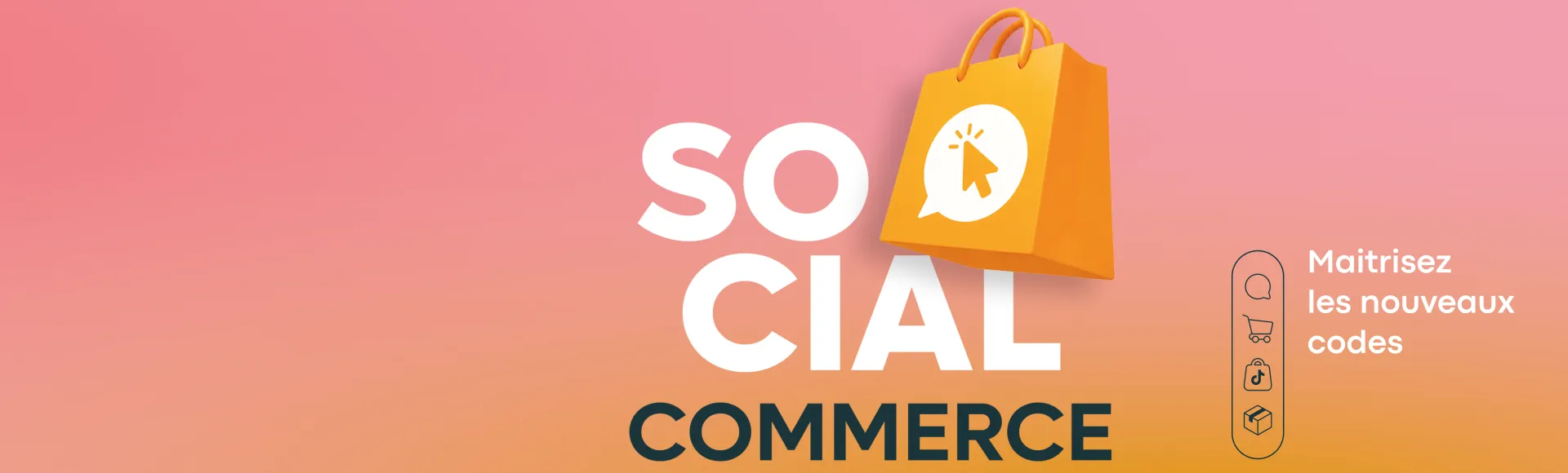 Visuel présentant le livre blanc sur le social commerce